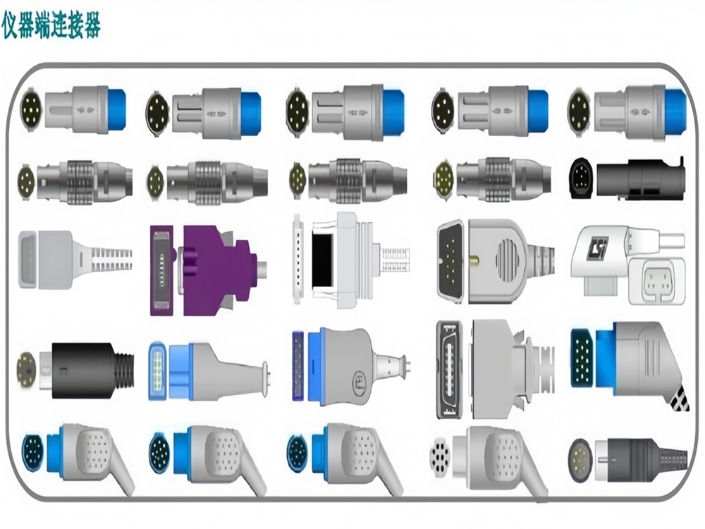 仪器设备端连接器组合